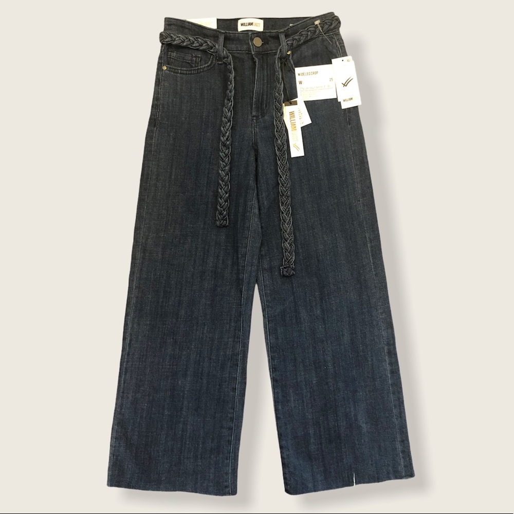 WILLIAM RAST WIDE LEG CROP with BELT JUNIOR 25